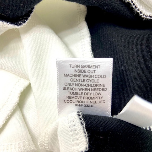 New York & Company White and Black Midi Dress size XL - Picture 8 of 9